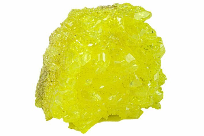 Bright-Yellow Sulfur Crystals - Bolivia #301845